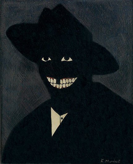 Kerry James Marshall, A Portrait of the Artist as a Shadow of his Former Self